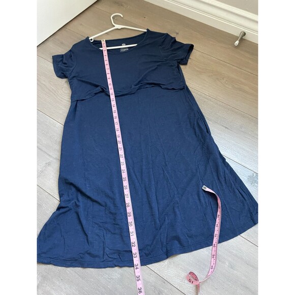 Kindred Bravely Eleanora Bamboo Maternity Nursing Dress Womens Medium Stretch - Picture 2 of 6